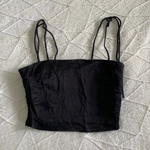 Zara Crop Top with adjustable straps / Size XS